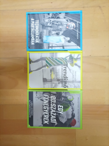 Bódy Zsombor, Magyari Hajnalka, Medgyesi Konstantin: 3 könyv a 20. századi magyar történelemről a Jaffa Kiadó gondozásában: Egy 20. századi fenegyerek, Technokraták a pártállamban, Trendi nő a szocializmusban antikvár