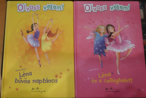 Amelie Benn, Betina Gotzen-Beek (ill.): 2 db Olvass velem!: Léna és a csillagbalett + Léna bűvös naptánca antikvár