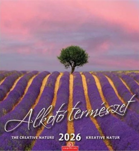 Alkotó természet falinaptár 30x34 cm - 2026 naptár