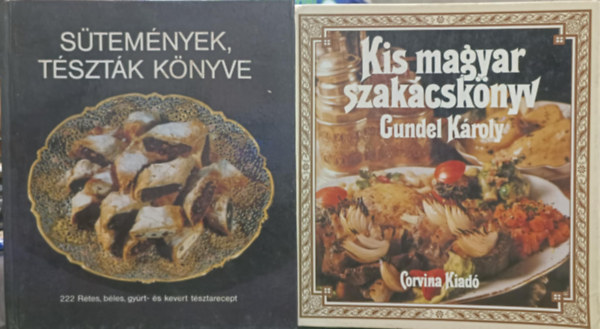 Gundel Károly: Szakácskönyv csomag antikvár