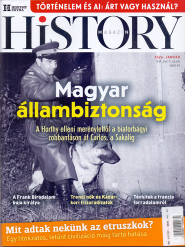 BBC History - 2026. XVI. évfolyam 1. szám - Január könyv