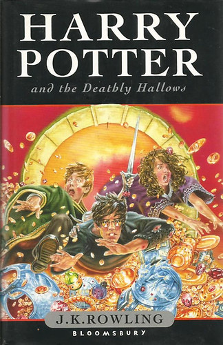J. K. Rowling: Harry Potter and The Deathly Hallows - (Harry Potter és a Halál ereklyéi angol nyelven) - angol nyelvű antikvár