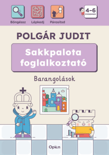 Polgár Judit: Sakkpalota foglalkoztató - Barangolások könyv