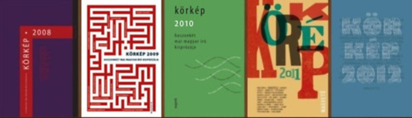 5 db-os könyvcsomag a Körkép sorozatból (Körkép 2008, 2009, 2010, 2011, 2012) antikvár