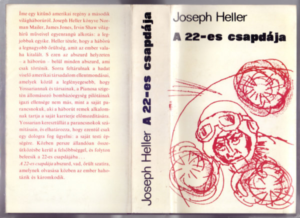 Joseph Heller, Papp Zoltán (ford.), Graf.: Papp Oszkár: A 22-es csapdája (Catch-22) - Papp Zoltán fordításában; Papp Oszkár illusztrációival antikvár