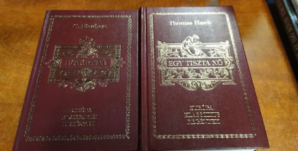 Thomas Hardy, Flaubert: 2 db Európa klasszikus regények:Bovaryné,Egy tiszta nő antikvár