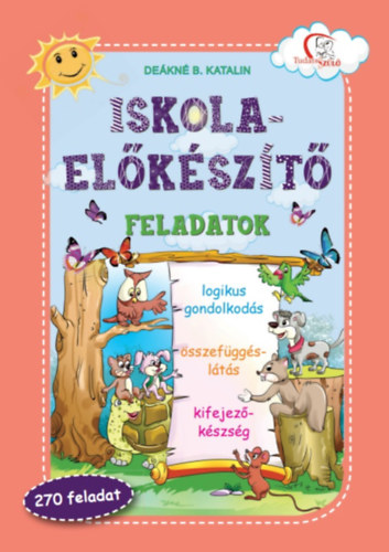Iskola-előkészítő feladatok könyv