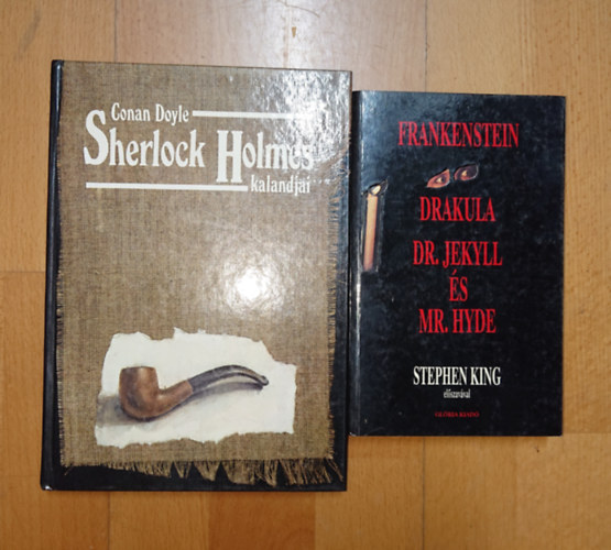Mary Shelley, Bram Stroker, Robert Louis Stevenson, Stephen King, Conan Doyle: 2 letehetetlen könyv 4 izgalmas törrténet hosszú téli estékre: Sherlock Holmes kalandjai + Frankenstein/ Drakula/ Mr. Jekyll és Mr. Hyde antikvár