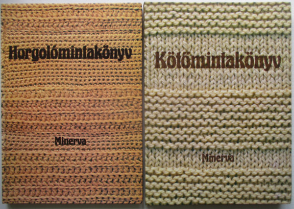 Horgolómintakönyv + Kötőmintakönyv antikvár