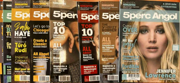 Szalai Nóra: 5 perc angol - 2017: 02, 03, 04, 05, 06, 07, 08, 09, 10, 11, 12 antikvár