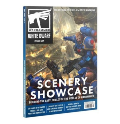 Warhammer White Dwarf- Issue 517-Scenery Showcase antikvár