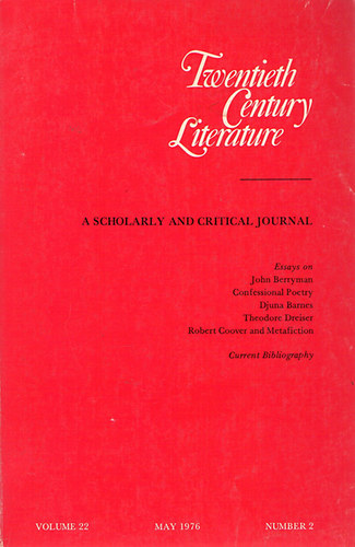 Twentieth Century Literature - A Scholarly and Critical Journal - 22. antikvár