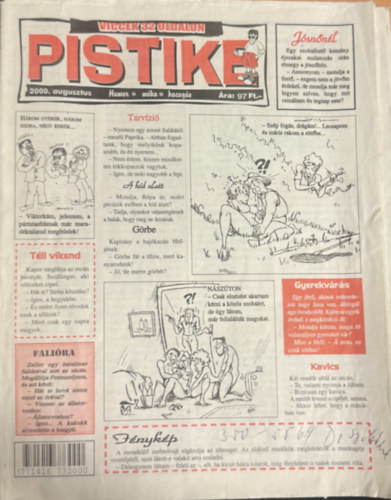 Pistike 2000.augusztus antikvár