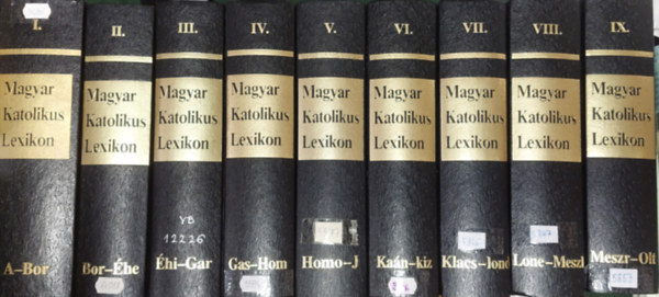 Magyar Katolikus Lexikon I.-IX. könyv