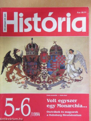 História XVI. évf. 5-6.szám (1994/5-6) antikvár
