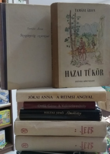 Kaffka Margit, Heltai Jenő, Ottlik Géza, Jókai Anna, Tamási Áron: 6 db-os KÖNYVMENTŐ AJÁNLAT, magyar írók művei hét kötetben: Lázadó asszonyok I-II.+ Álmokháza+ A Valencia-rejtély - Hajónapló - Pályákon+ A reimsi angyal+ Hazai tükör+ Szegénység szárnyai antikvár