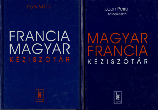 Magyar-francia, francia-magyar kéziszótár (2 kötet) - antikvár könyvek