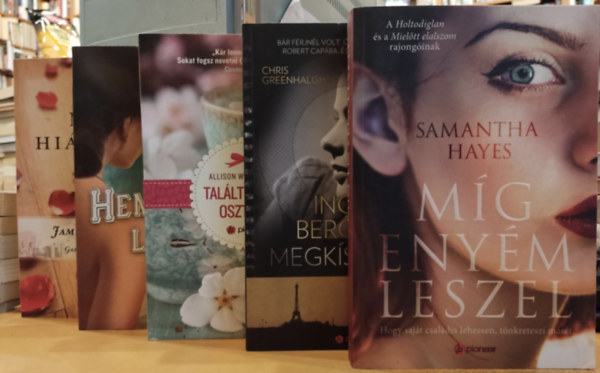 James Patterson, Gabrielle Charbonnet, Erika Robuck, Allison Winn Scotch, Greenhalgh Chris, Samantha Hayes: 5 db Romantikus regény: Máris hiányzol! + Hemingway lánya + Talált vágyak osztálya + Ingrid Bergman megkísértése + Míg enyém leszel antikvár