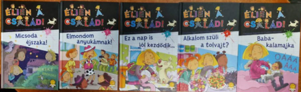 Christine Sagnier Caroline Hesnard: 5db Éljen a család :2-4-5-6-7 rész antikvár