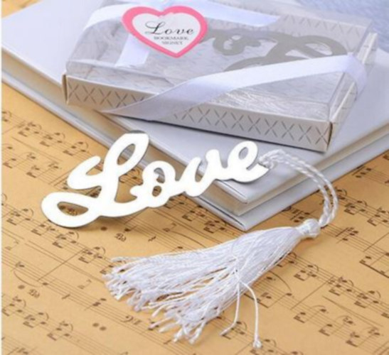 Love mintás könyvjelző ajándék könyvhöz