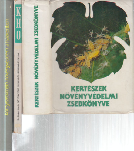 Dr. Bognár Sándor, Dr. Farkas Károly, Dr. Seprős Imre: 3 db. növényvédelem (Kertészek növényvédelmi zsebkönyve + Növényvédő szerekről kertbarátoknak + Környezetkímélő növényvédelem a házikertben) antikvár