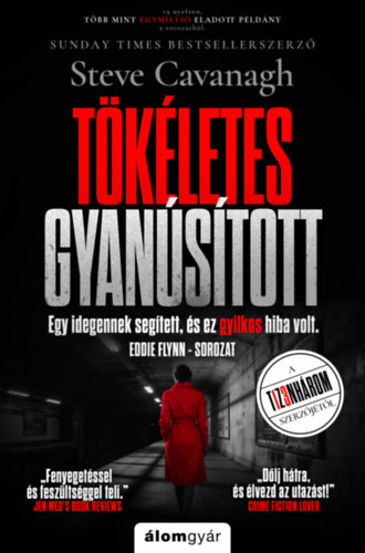Steve Cavanagh: Tökéletes gyanúsított könyv