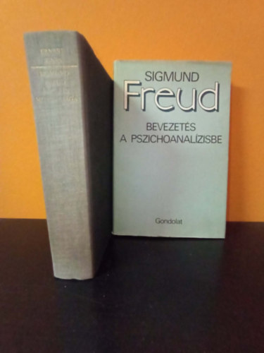 Sigmund Freud, Ernest Jones: 2 db. mű Freud munkásságát érintően: Bevezetés a pszichoanalízisbe + Sigmund Freud élete és munkássága antikvár