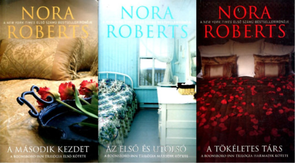 Nora Roberts: Boonsboro Inn trilógia I-III. (A második kezdet + Az első