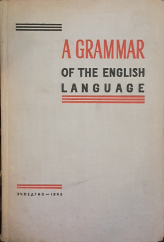 A grammar of the english language antikvár