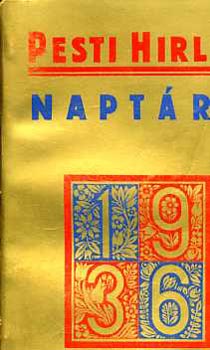 A Pesti Hirlap naptára 1936. antikvár