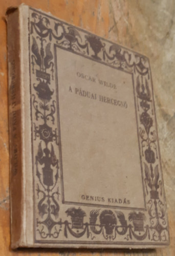 Oscar Wilde: A páduai hercegnő antikvár