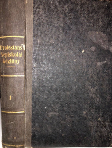 Árvai József, Nagy László (szerk.): Protestáns Népiskolai Közlöny 1866 - Első kiadás antikvár