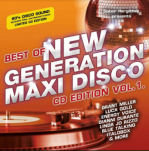 Best Of New Generation Maxi Disco Vol.1 - CD