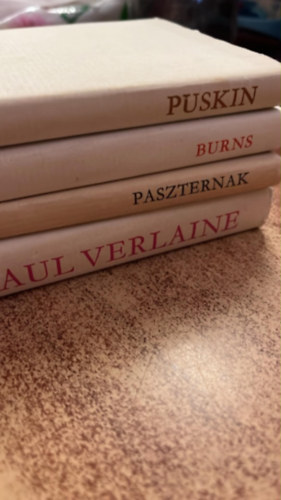 Lyra Mundi verses csomag: Puskin versei + Robert Burns versei + Borisz Paszternak versei + Paul Verlaine versei antikvár