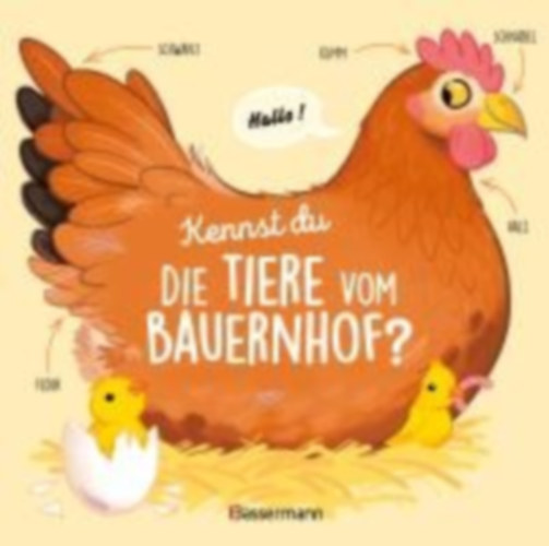 Le Gall, Olivier: Kennst du die Tiere vom Bauernhof? - Sachbilderbuch für Kinder ab 3 Jahren idegen