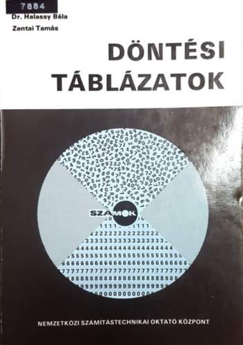 Dr. Halassy Béla, Zentai Tamás: Döntési táblázatok antikvár