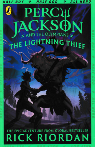 Rick Riordan: Percy Jackson and the Lightning Thief könyv