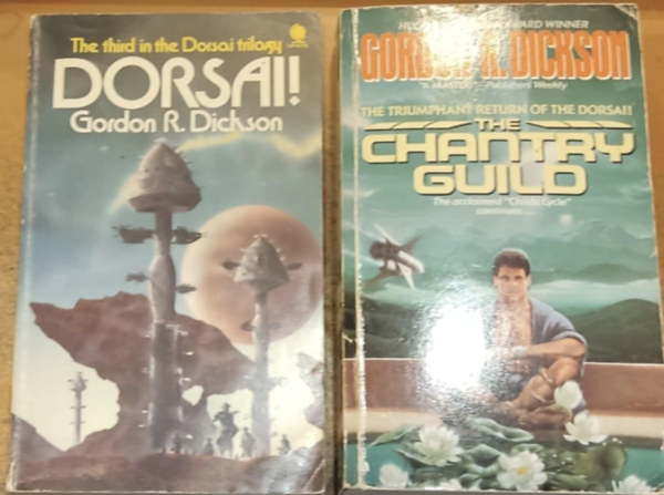 Gordon R. Dickson: 2 db Gordon R. Dickson: Dorsai! + The Triumphant Return of the Dorsai!: The Chantry Guild antikvár