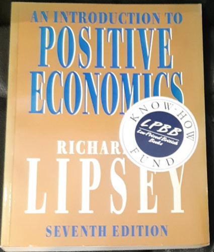 Richard G. Lipsey: An Introduction to Positive Economics antikvár