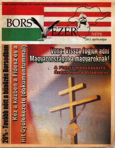 Bors Vezér népe 2013. április-május antikvár
