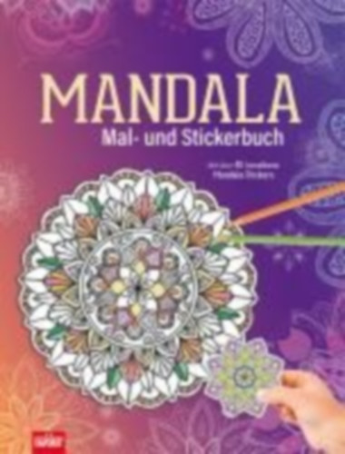 Mandala Mal- und Stickerbuch idegen