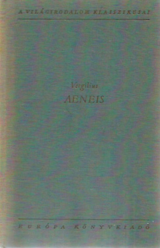 P. Vergilius Maro: Aeneis antikvár