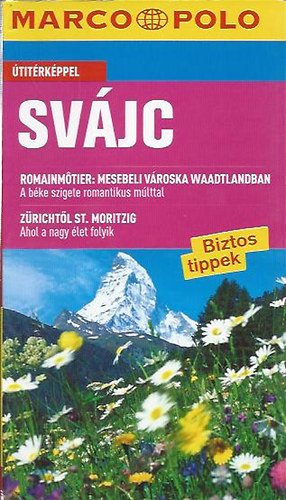 Judith Stofer: Svájc (Marco Polo-útitérképpel) antikvár