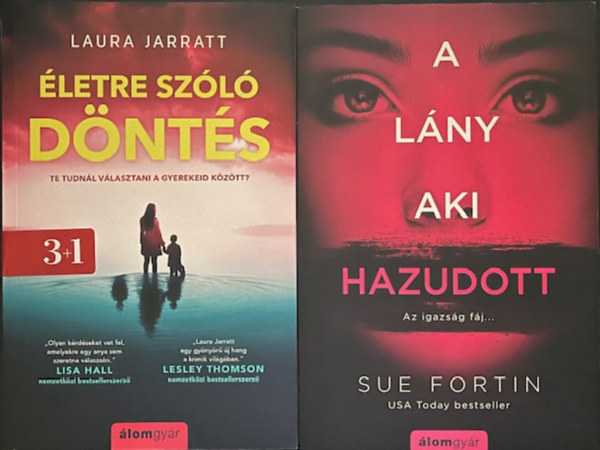 Laura Jarratt, Sue Fortin: Krimi könyvcsomag (2 kötet 📚) könyv