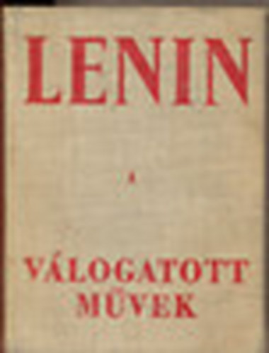 Lenin: Lenin válogatott művek I-II. antikvár