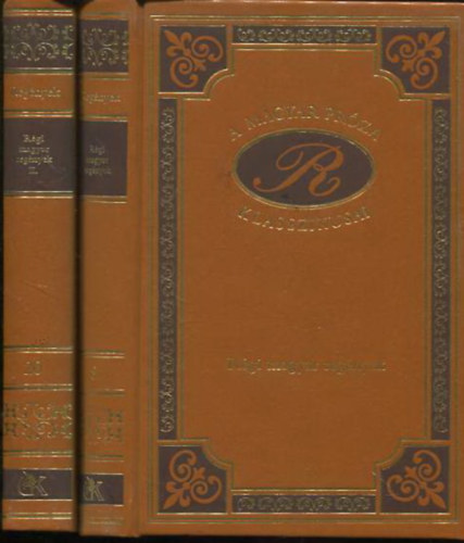 Kármán József, Jósika Miklós, Petőfi Sándor, Gyulai Pál, Asbóth János, Reviczky Gyula, Tolnai Lajos: Régi magyar regények I-II. (A magyar próza klasszikusai) antikvár