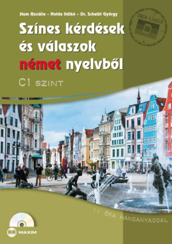 Színes kérdések és válaszok német nyelvből - C1 szint (CD-melléklettel) akciós termékkép 1