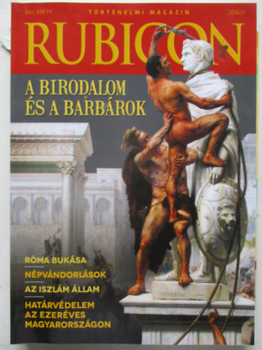 Rubicon történelmi magazin 2016/1 antikvár