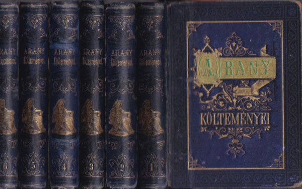 Arany János összes költeményei I-VI. antikvár