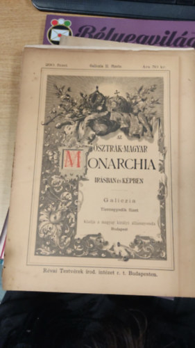 Az Osztrák-Magyar Monarchia írásban és képben: Galiczia - 11. füzet antikvár